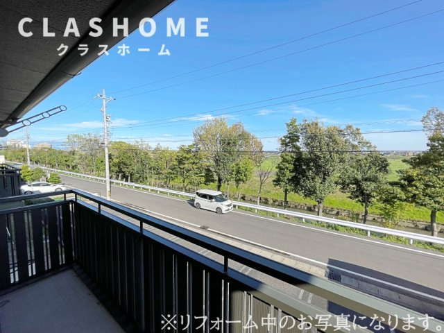ベルツリー　　刈谷市の賃貸ならクラスホーム刈谷店のバルコニー|同物件の別部屋になります。