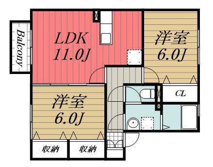 【間取り】 | Carinopensee
