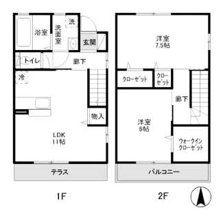 【間取り】 | カサブランカセブン