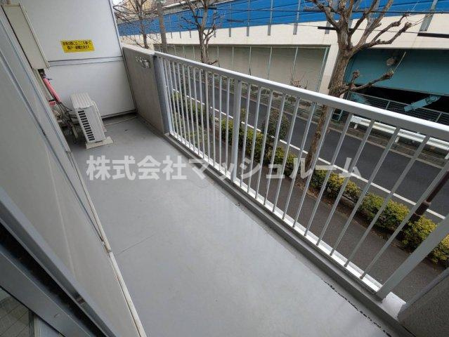 杉並区宮前２丁目の賃貸マンションのバルコニー