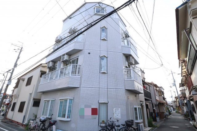 正雀木島マンションの外観