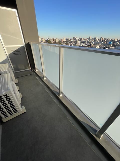 クレストコート中板橋のバルコニー|開放感ある眺望良好バルコニー 