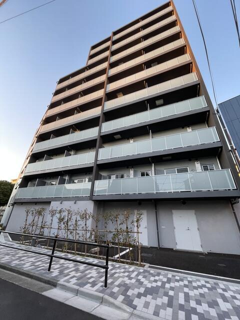 クレストコート中板橋の外観|新築RC造のスタイリッシュ外観 