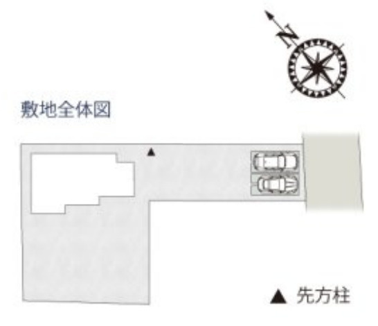 【区画図】 | ワイウッドコート鴻巣市境第1期　新築戸建　全8棟　4号棟