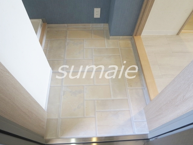 blue Palette赤羽の玄関|玄関はタイル張りです♪