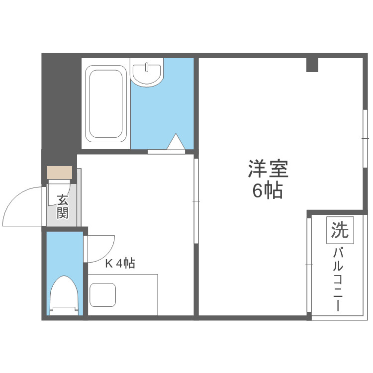 ゴッドフィールドⅢの間取り