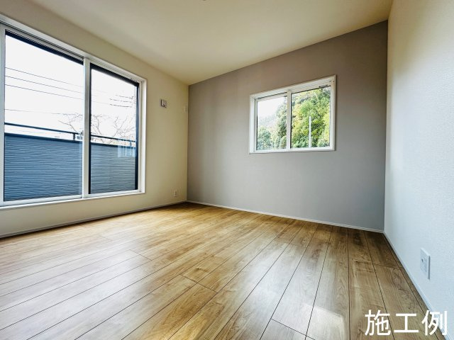 平塚市四之宮2丁目　平屋の新築戸建の洋室