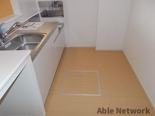 サンビトレスⅢのキッチン|対面式