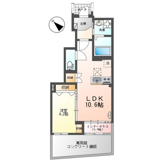 【間取り】 | ソラーレ | 間取図
