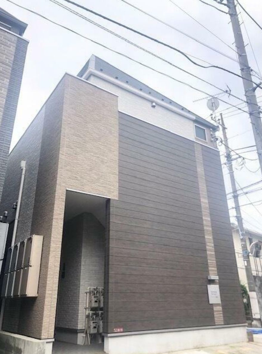 ハーモニーテラス和田Ⅱのエントランス