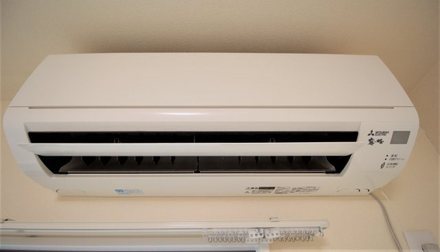 AQUE15の設備|もちろんエアコンも付いてます。