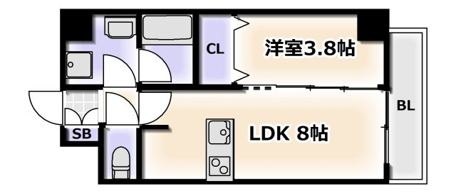 【間取り】 | コンフォリア・リヴ桜川ソルテラス