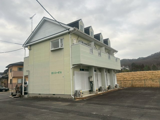 桐生市　三棟一括アパートの外観