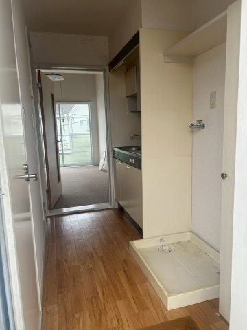 桐生市　三棟一括アパートの玄関