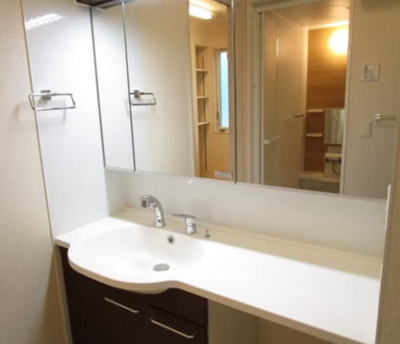 ソシアⅡの洗面所