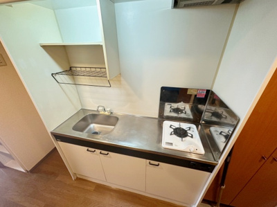 【キッチン】 | スターダスト晴貞 | ガスコンロ付のキッチン