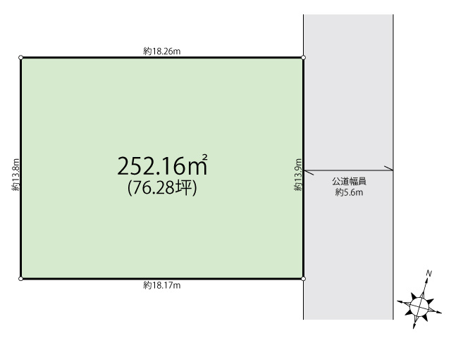 青葉区双葉ケ丘一丁目土地