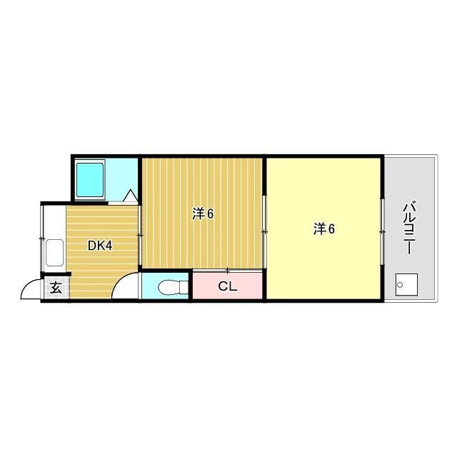 浜甲シーサイドマンションの間取り