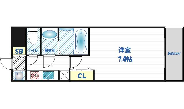 【間取り】 | W-STYLE新大阪