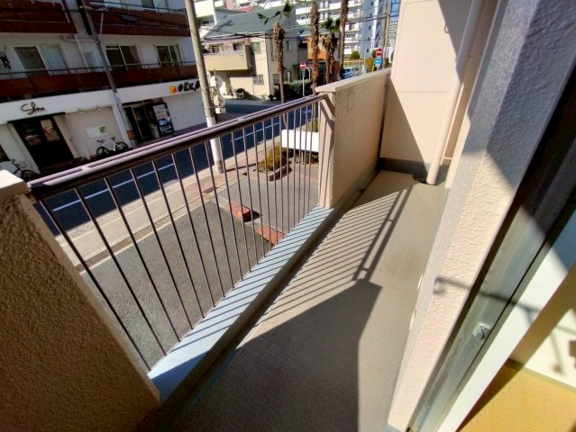 ハイマートすみれのバルコニー