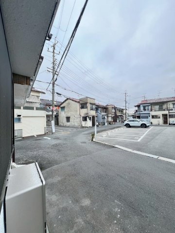 abile鳥飼下のバルコニー