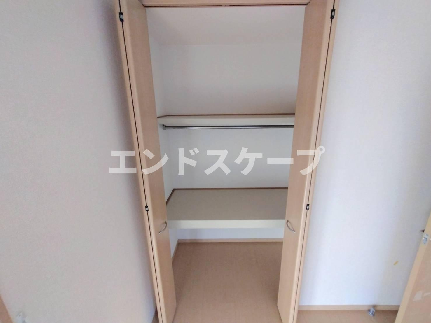 西中居ハイツ　Ｃの収納|高崎、前橋エリアのお部屋探しはエンドスケープまで！お客様の理想お聞かせ下さい♪