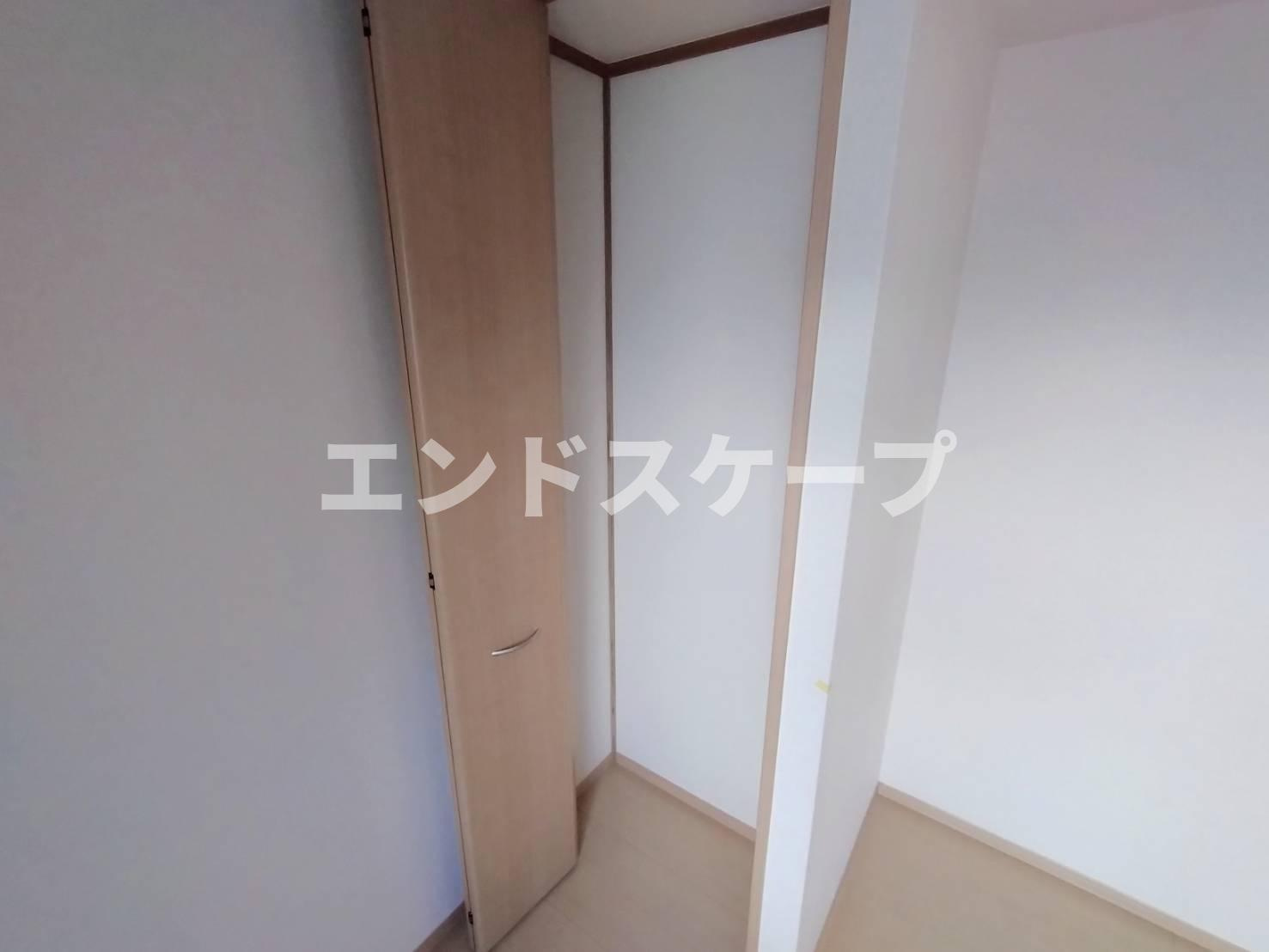 西中居ハイツ　Ｃの収納|高崎、前橋エリアのお部屋探しはエンドスケープまで！お客様の理想お聞かせ下さい♪