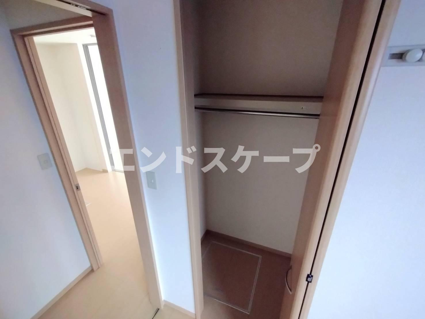 西中居ハイツ　Ｃの収納|高崎、前橋エリアのお部屋探しはエンドスケープまで！お客様の理想お聞かせ下さい♪