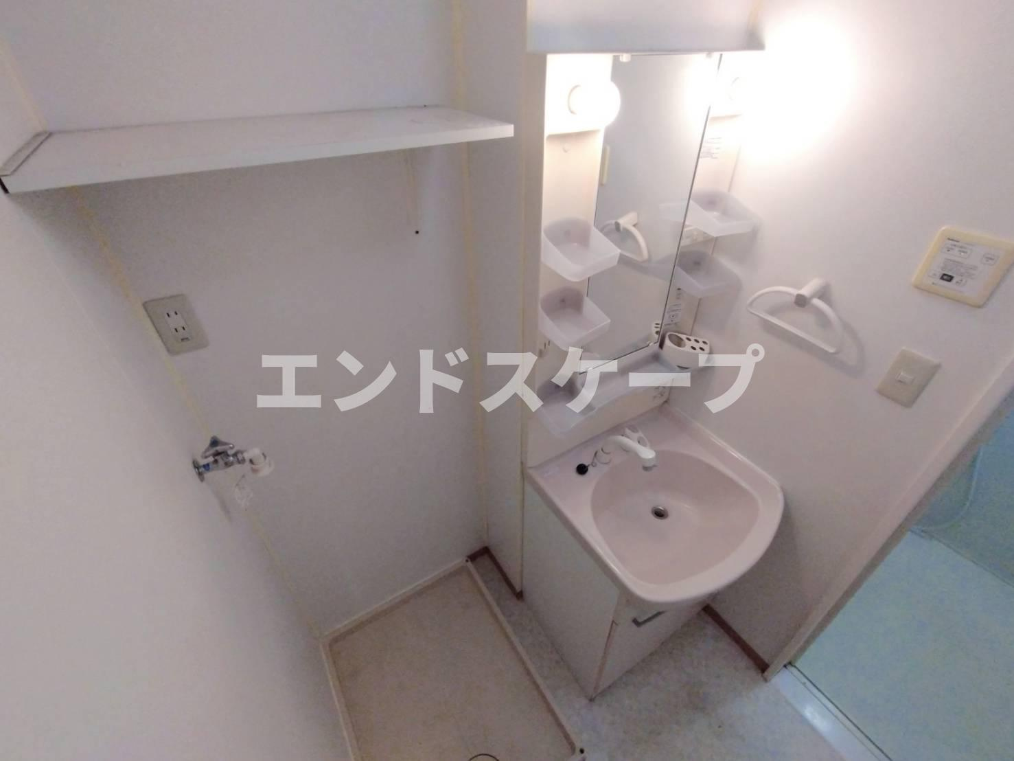 西中居ハイツ　Ｃの洗面所|高崎、前橋エリアのお部屋探しはエンドスケープまで！お客様の理想お聞かせ下さい♪