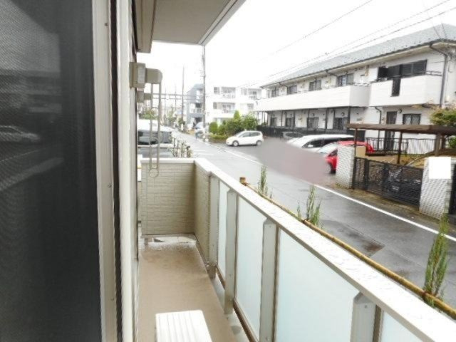 カーサ・ボニータのバルコニー