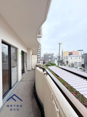 コスモ南福岡ウイングガーデンのバルコニー