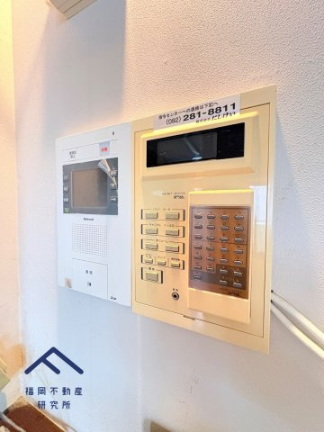 コスモ南福岡ウイングガーデンの防犯設備