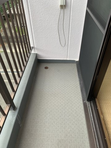 グリーンハウスのバルコニー