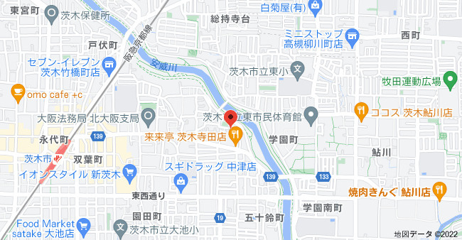 グリーンハウスの地図