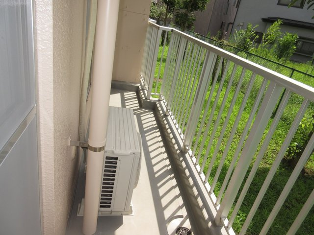 エクセルハイムのバルコニー