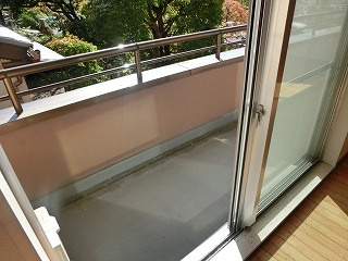 Ｋプラッツのバルコニー