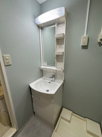 秀和湯島レジデンスの洗面所