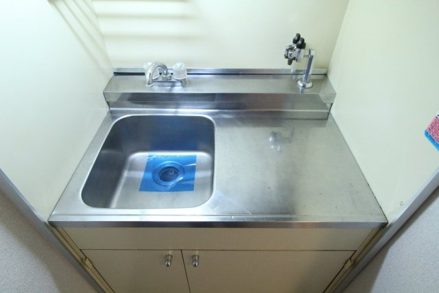 芝ダイヤハイツのキッチン|ガスコンロ設置可