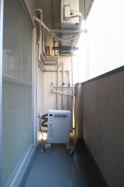 芝ダイヤハイツのバルコニー