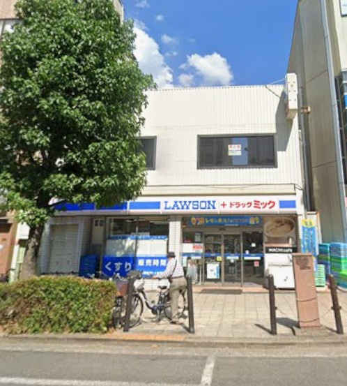 ローソン天六店2階貸店舗の外観