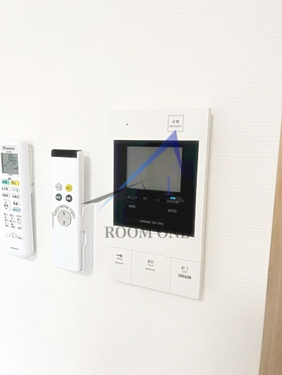 ＡＺＥＳＴ立石Ⅰのセキュリティ|モニター付きインターホンです。