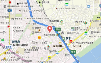 【地図】 | プレサンス塚本アクミリオン