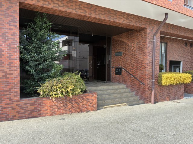 鷺沼ハイデンスのエントランス|2026年2月撮影