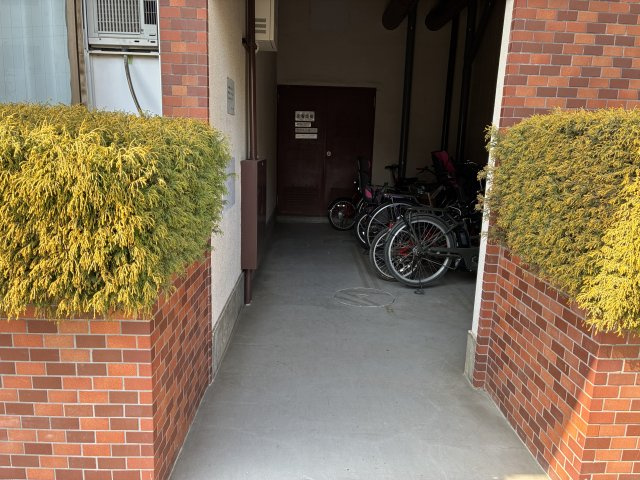 鷺沼ハイデンスの駐輪場