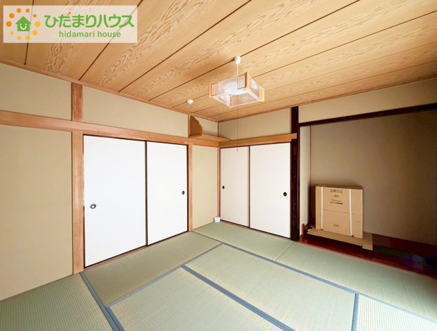 常陸太田市大森町　中古戸建の和室|すぐ横になれる和室は、みんなの憩いの場(*^-^*)