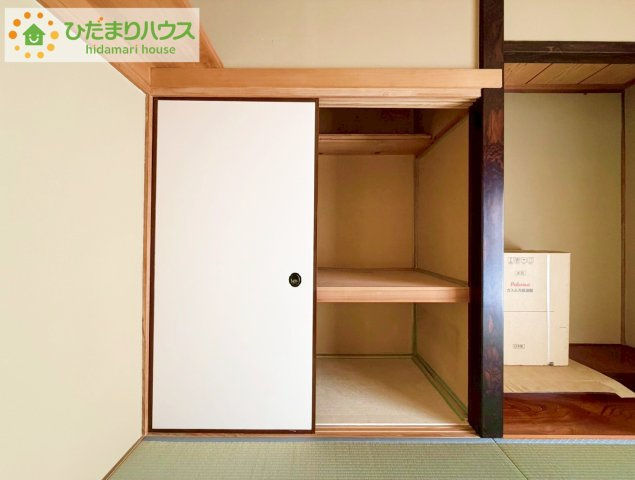 常陸太田市大森町　中古戸建の収納|"大容量の収納完備！
お布団やお子様のおもちゃなどもスッキリ収納できますね(^^♪"
