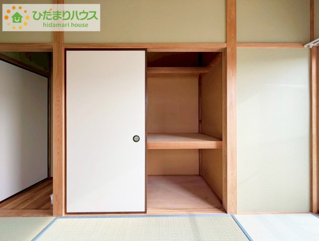 常陸太田市大森町　中古戸建の収納|和室A　収納