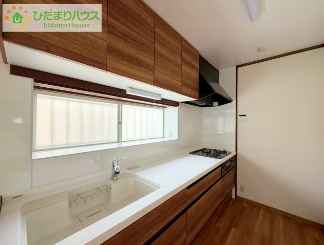 常陸太田市大森町　中古戸建のキッチン|お料理に集中したい方向けの独立キッチン！