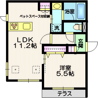 （仮称）蒲田２丁目メゾンの間取り