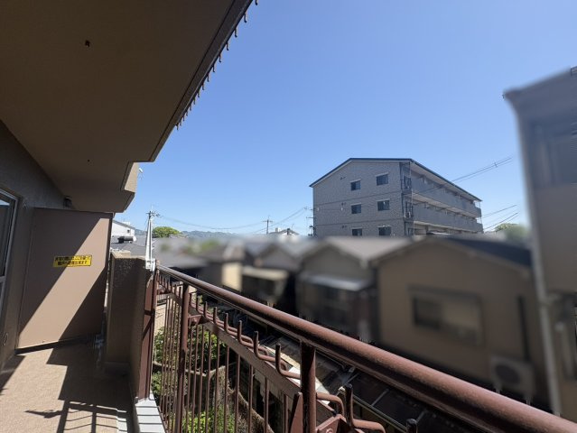 ◆２０２６年３月リフォーム完了◆駅徒歩６分◆南向き３ＬＤＫ◆藤和伏見コープのバルコニー|バルコニー